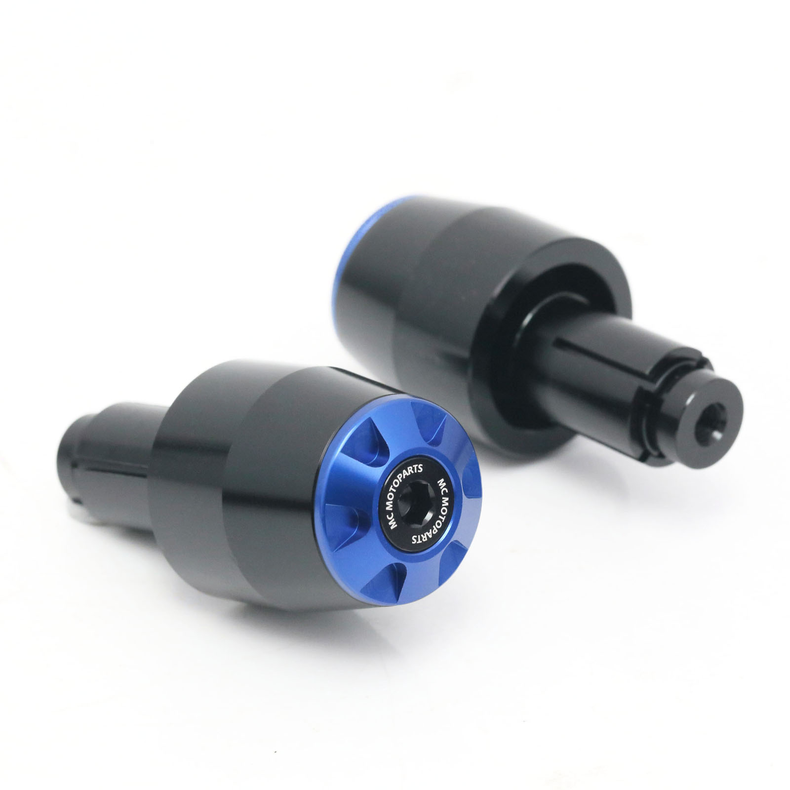 ばびー Blue STORM Handle Bar End Weights For Kawasaki ZX 600 Ninja ZX6 94