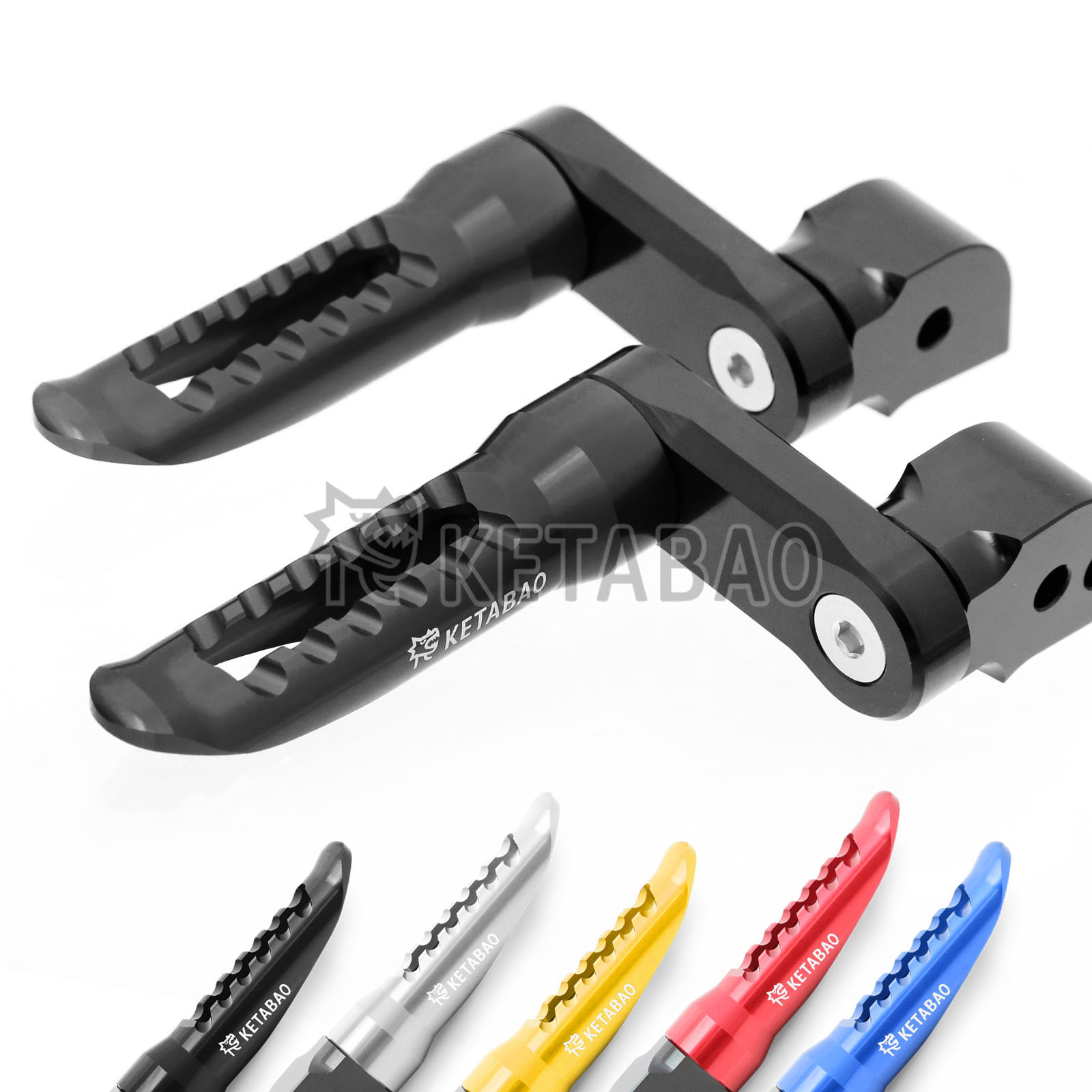 2004-2005 Kawasaki Ninja ZX10R Right Rearset Foot Peg