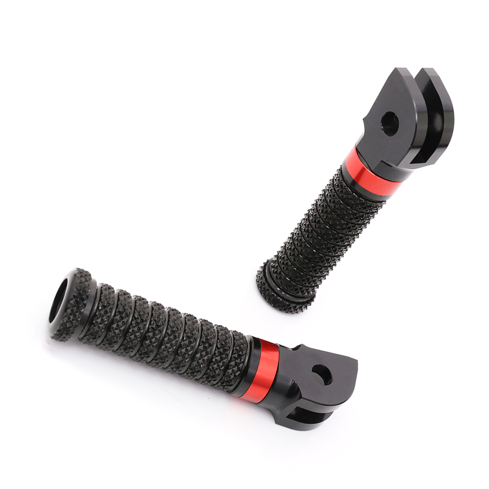 RRING Red Front Pedal Foot Pegs For ZX-12R Ninja 00 01 02 03 04 05