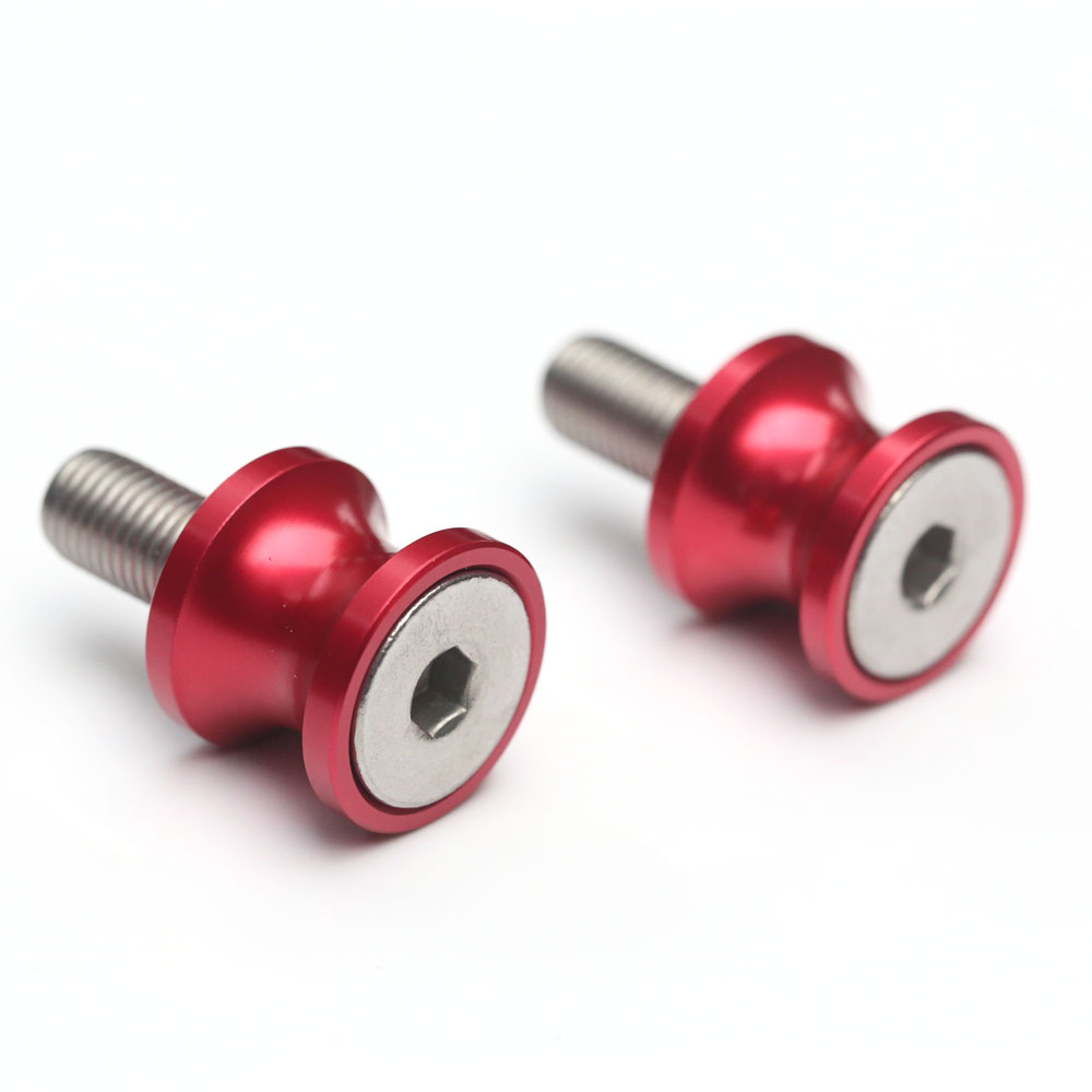Blue M8 Rear Bobbins Swingarm Spools XP For Kawasaki ZX-6R 636 13