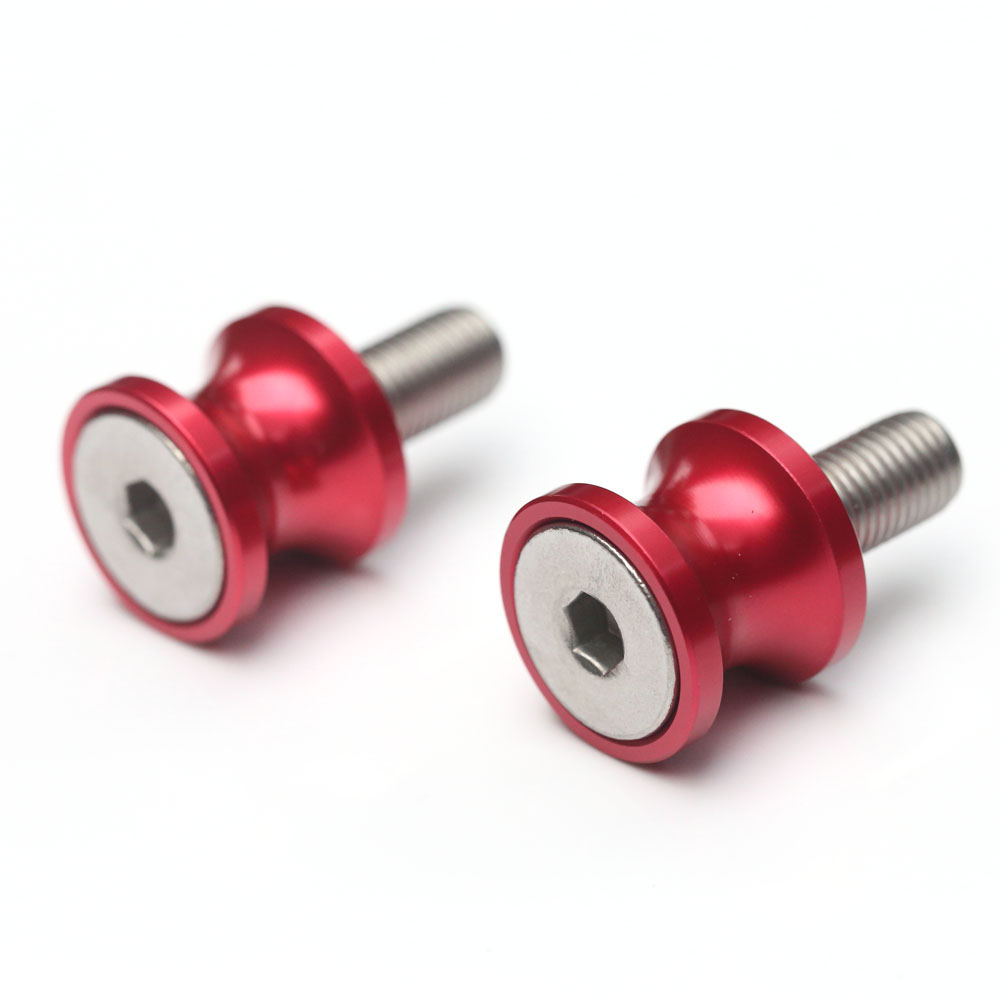 Green M8 Rear Bobbins Swingarm Spools XP For Kawasaki Z900 RS