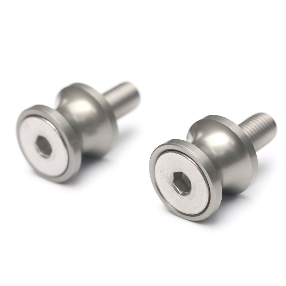 Blue M8 Rear Bobbins Swingarm Spools XP For Kawasaki ZX-6R 636 13
