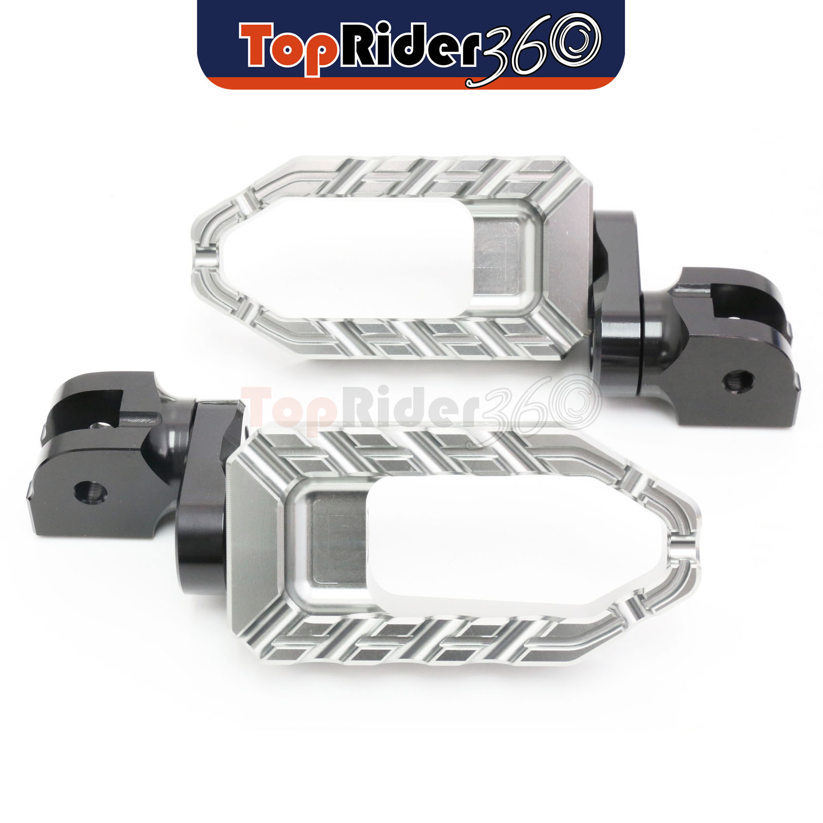 TITANIUM 25mm Extended BUZZ Front Foot Pegs For Kawasaki ZX-12R