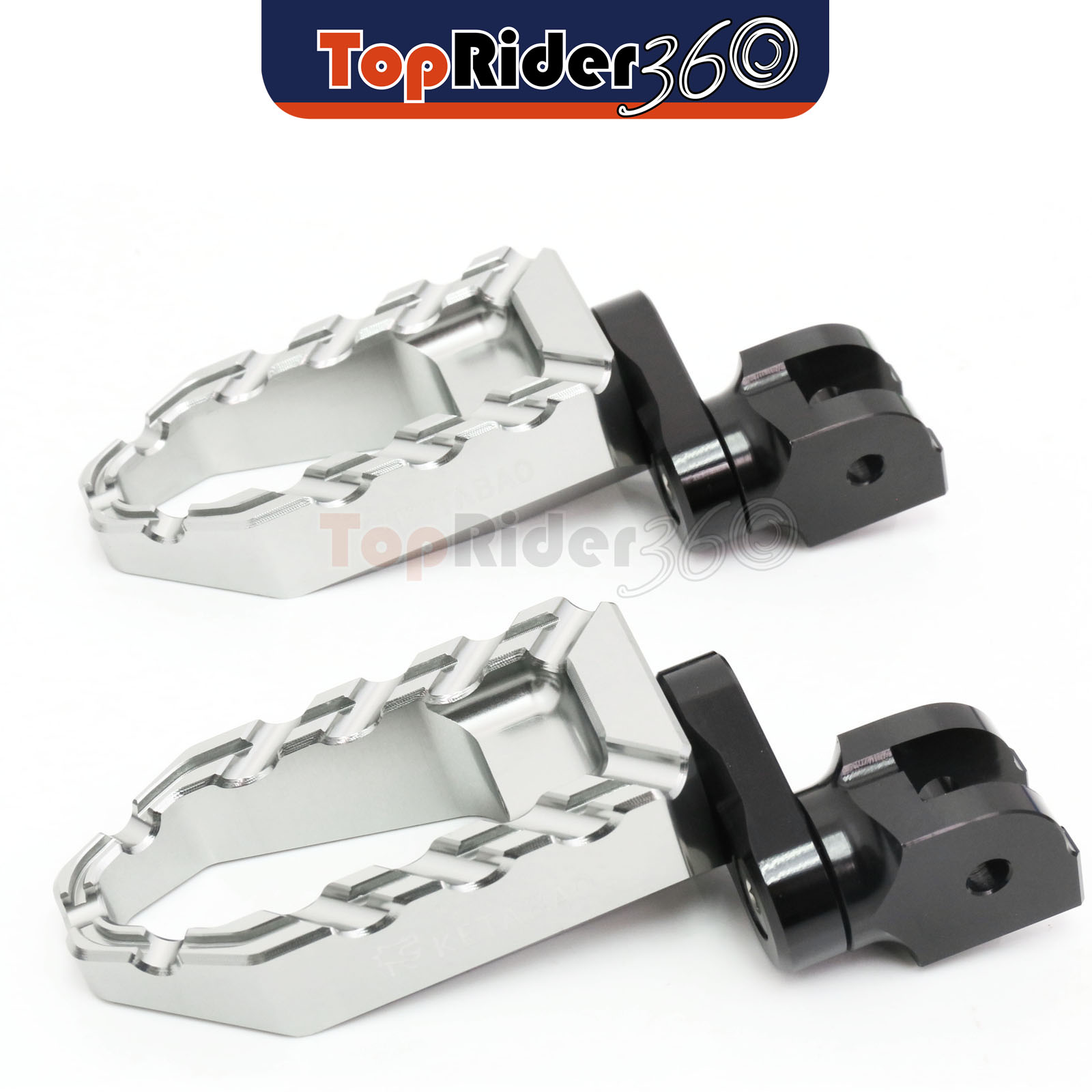 TITANIUM 25mm Extended BUZZ Front Foot Pegs For Kawasaki ZX-12R