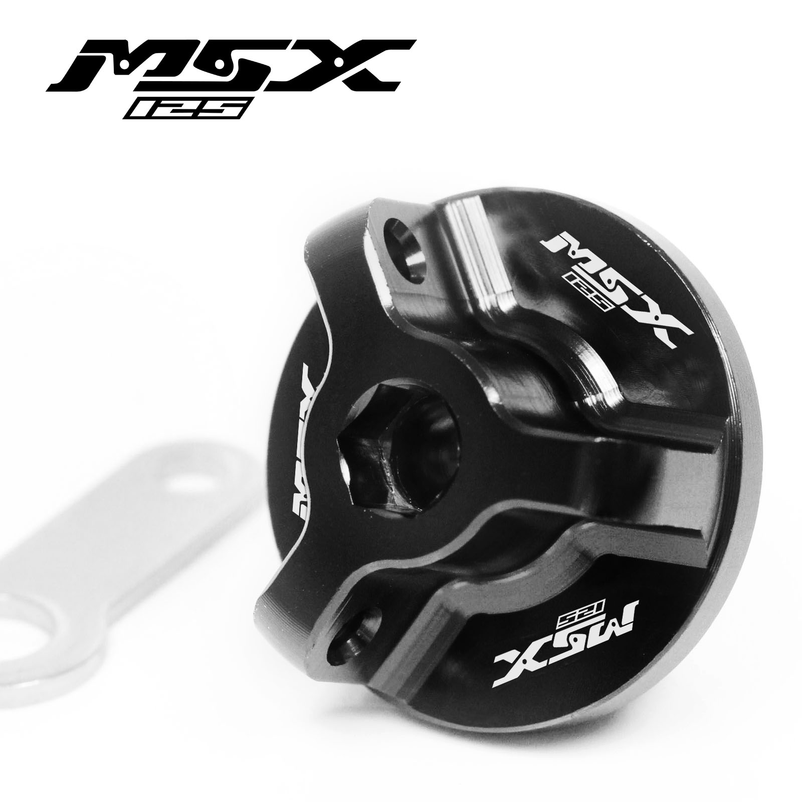 CNC Racing Drilled Oil Filler Cap For Honda MSX 125 GROM 2014-2020 19 18 17 16